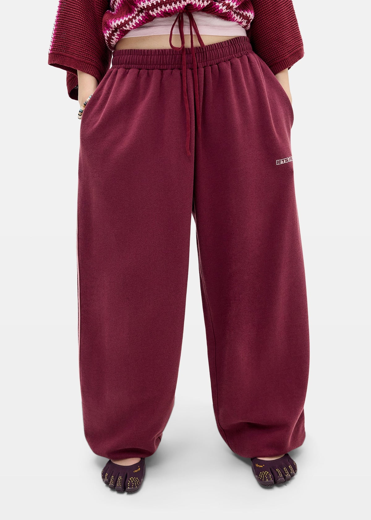 Harri Wide Leg Jogger Pants