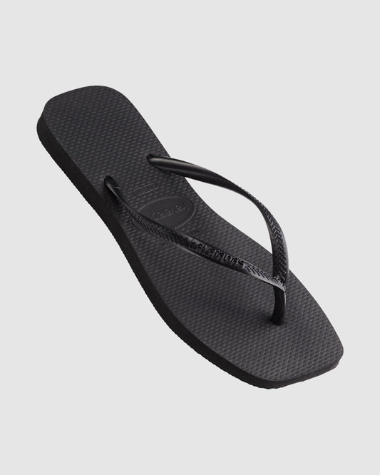 Slim Square Flip Flops