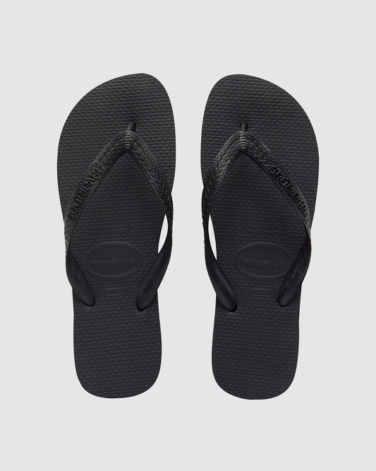 Top Thongs Black