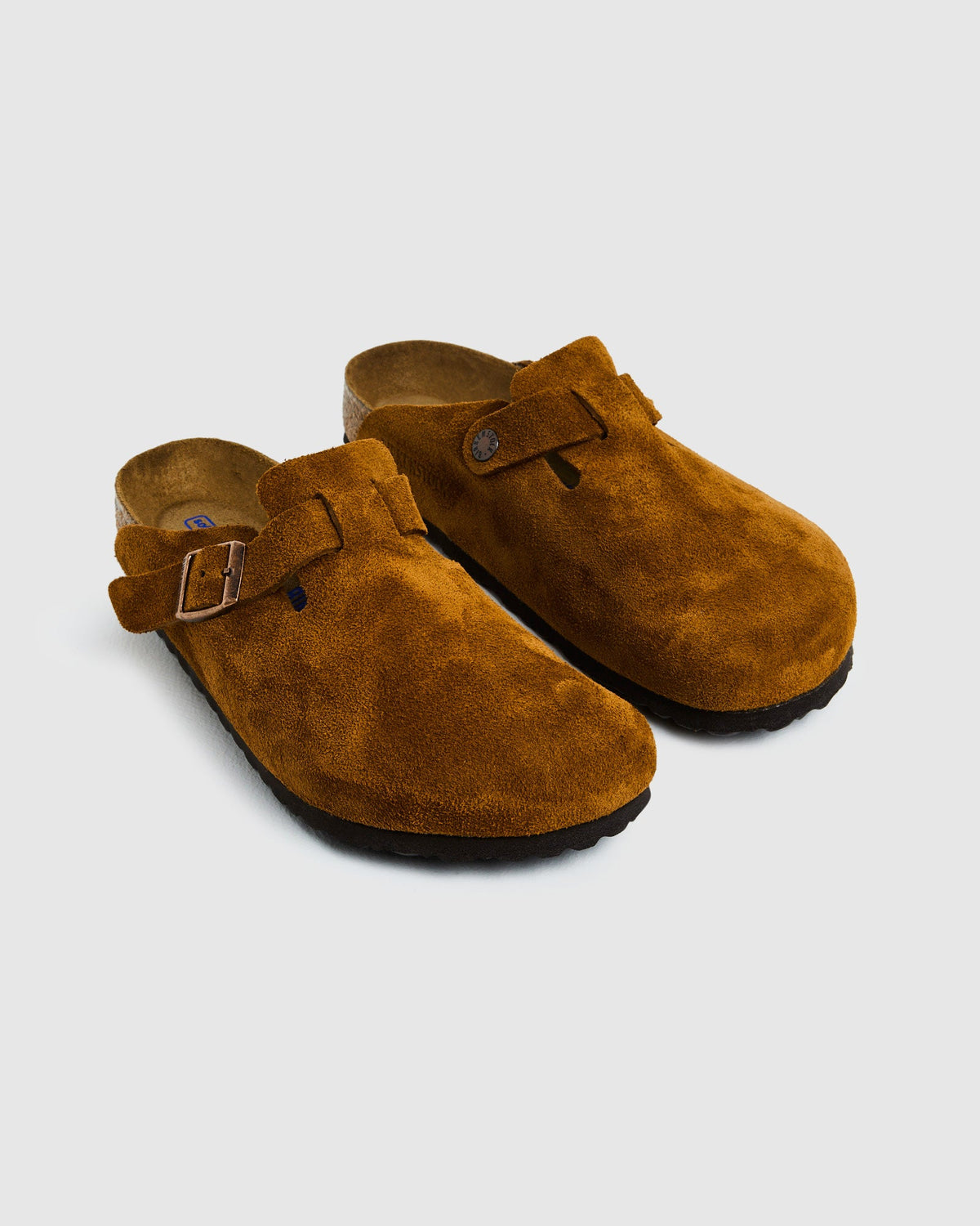 Boston Soft Footbed Suede Leather Sandals