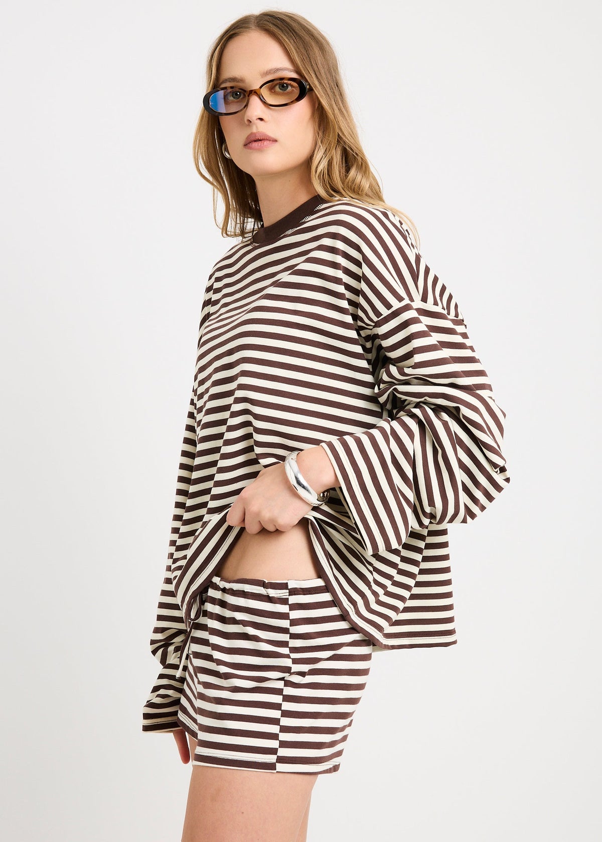 Bloom Long Sleeve Stripe Top