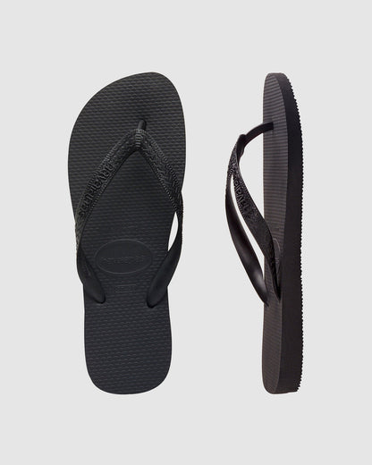Top Thongs Black
