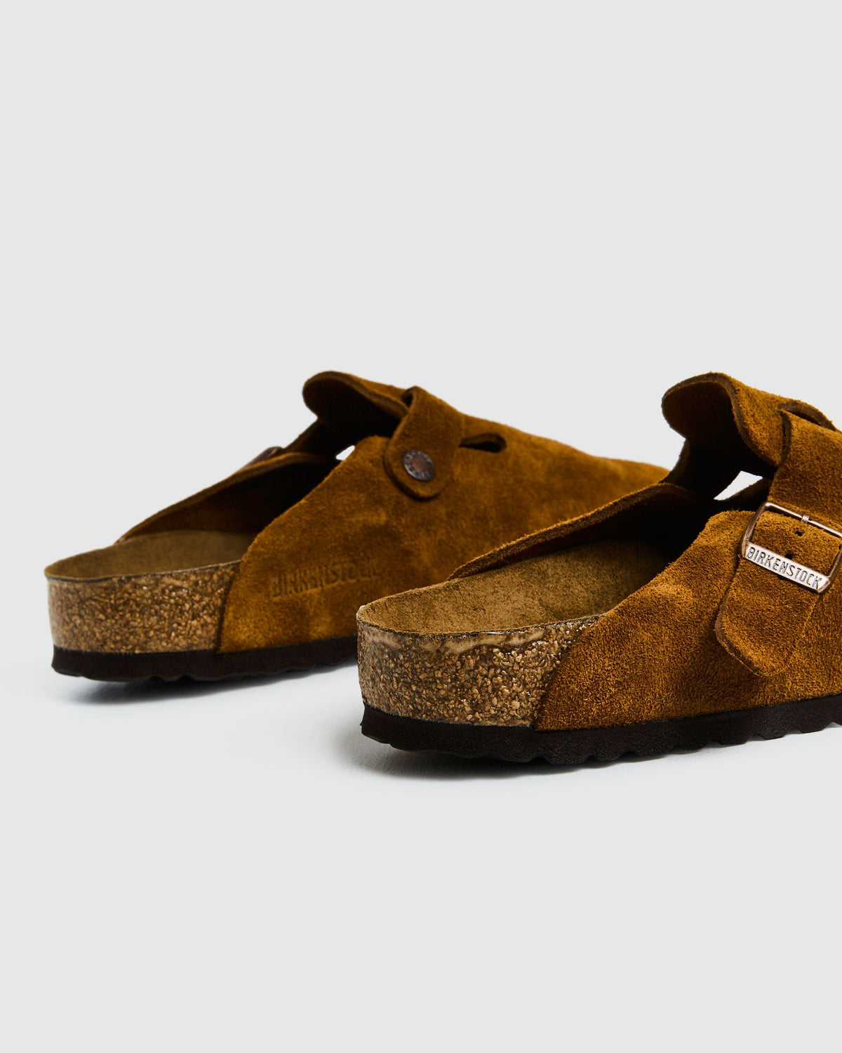 Boston Soft Footbed Suede Leather Sandals