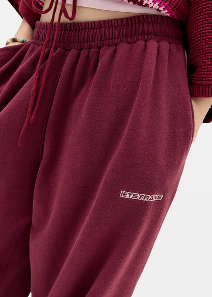 Harri Wide Leg Jogger Pants