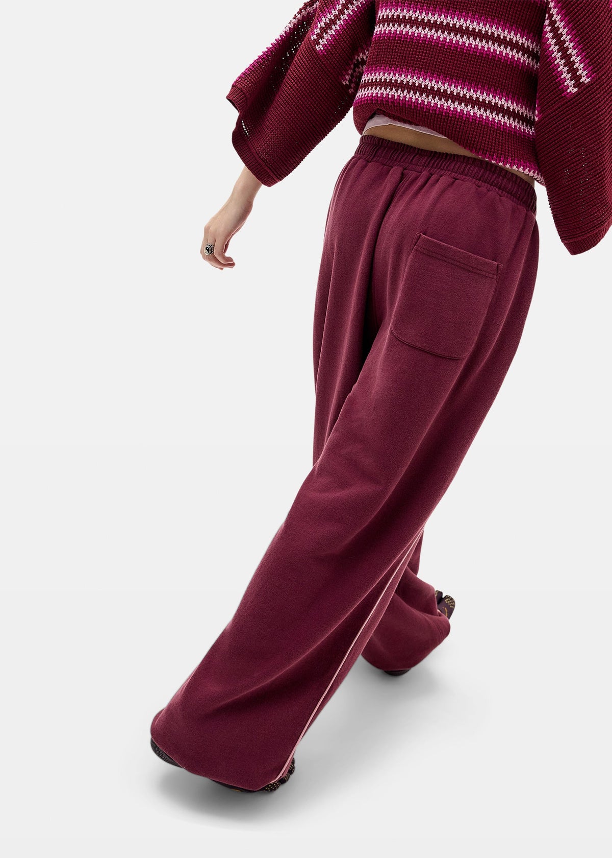 Harri Wide Leg Jogger Pants