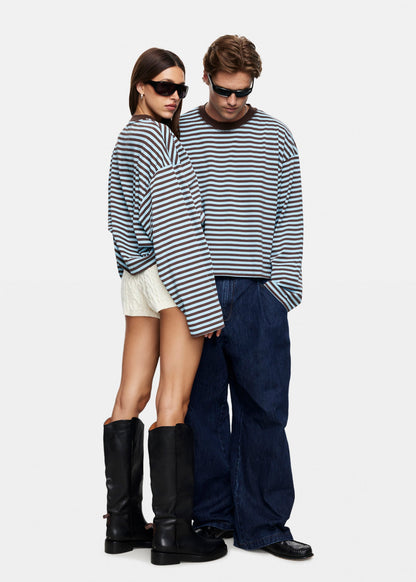 Bloom Long Sleeve Stripe Top
