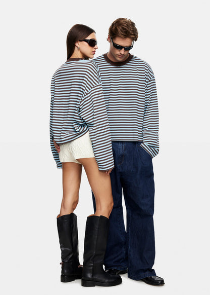 Bloom Long Sleeve Stripe Top